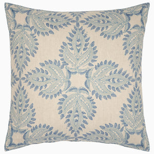 John Robshaw- Verdin Lapis Decorative Pillow 22"x22"