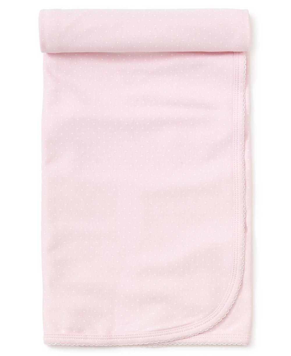 Kissy Kissy - New Kissy Dots Print Blanket - Pink/White