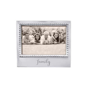 Mariposa - FAMILY Beaded 4x6 Frame
