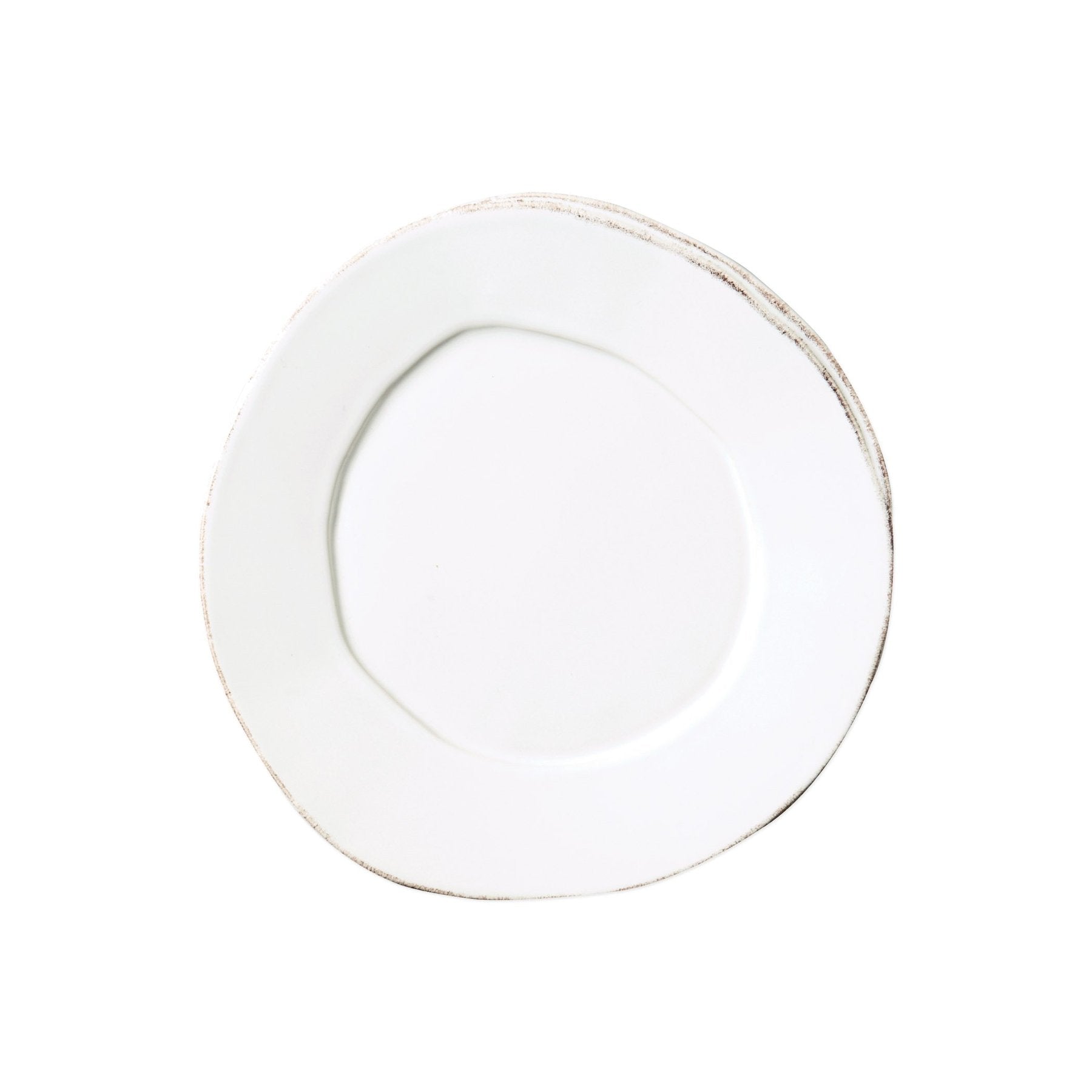 Vietri - Lastra Salad Plate - White