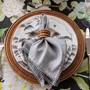 Juliska - Bilbao Wood Napkin Ring