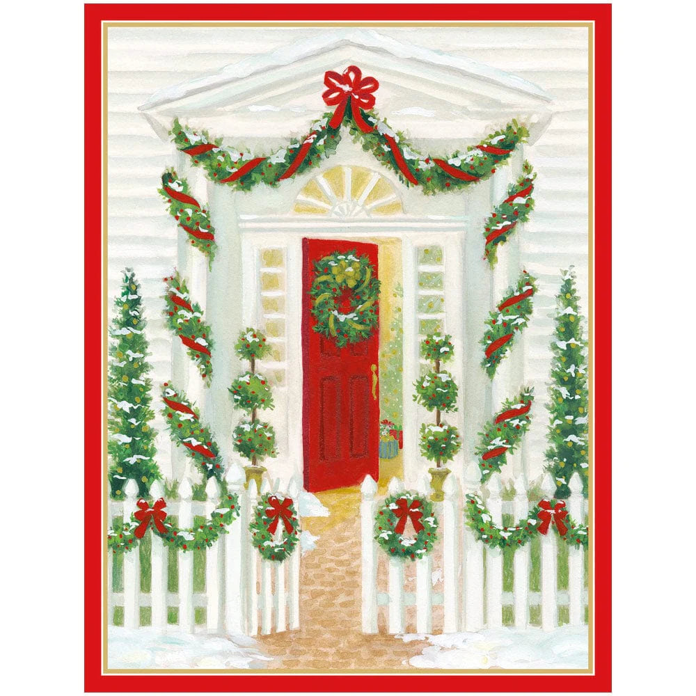 Caspari christmas cards deals