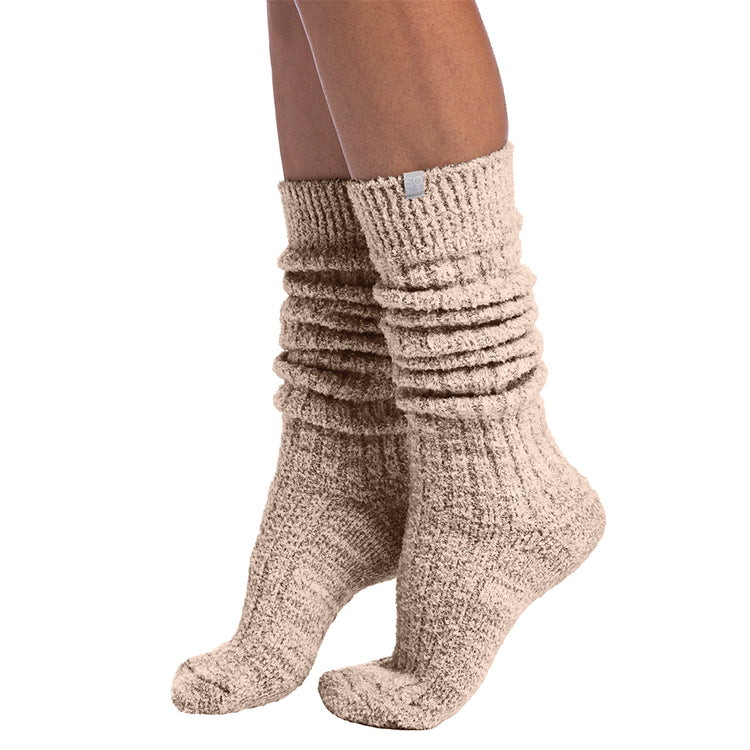 Softies- Slouchy Marshmallow Socks- Coco