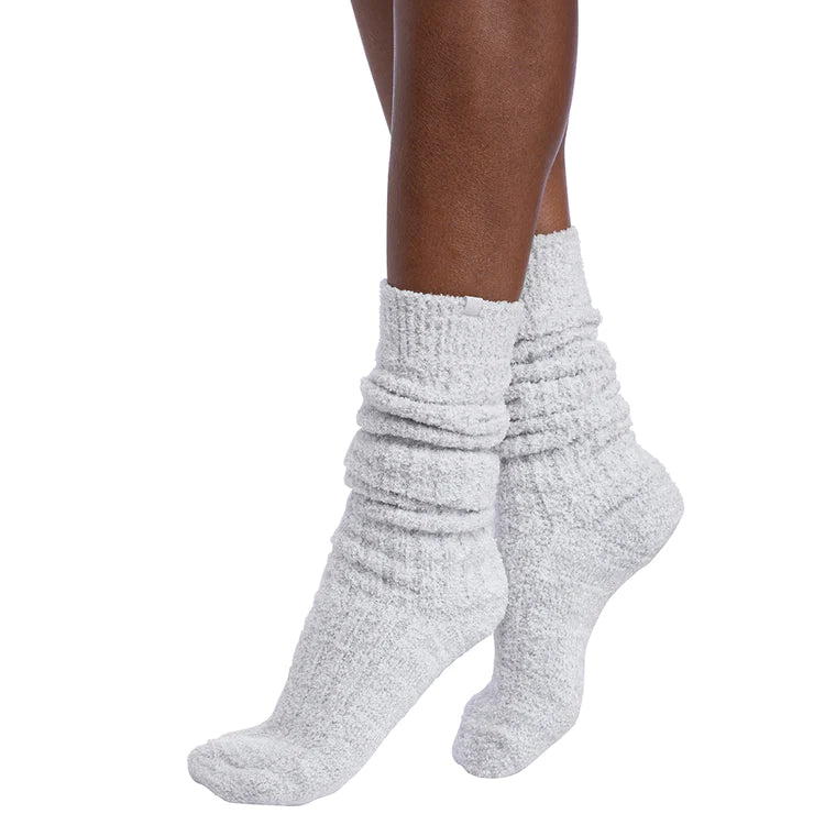 Softies- Slouchy Marshmallow Socks- Grey