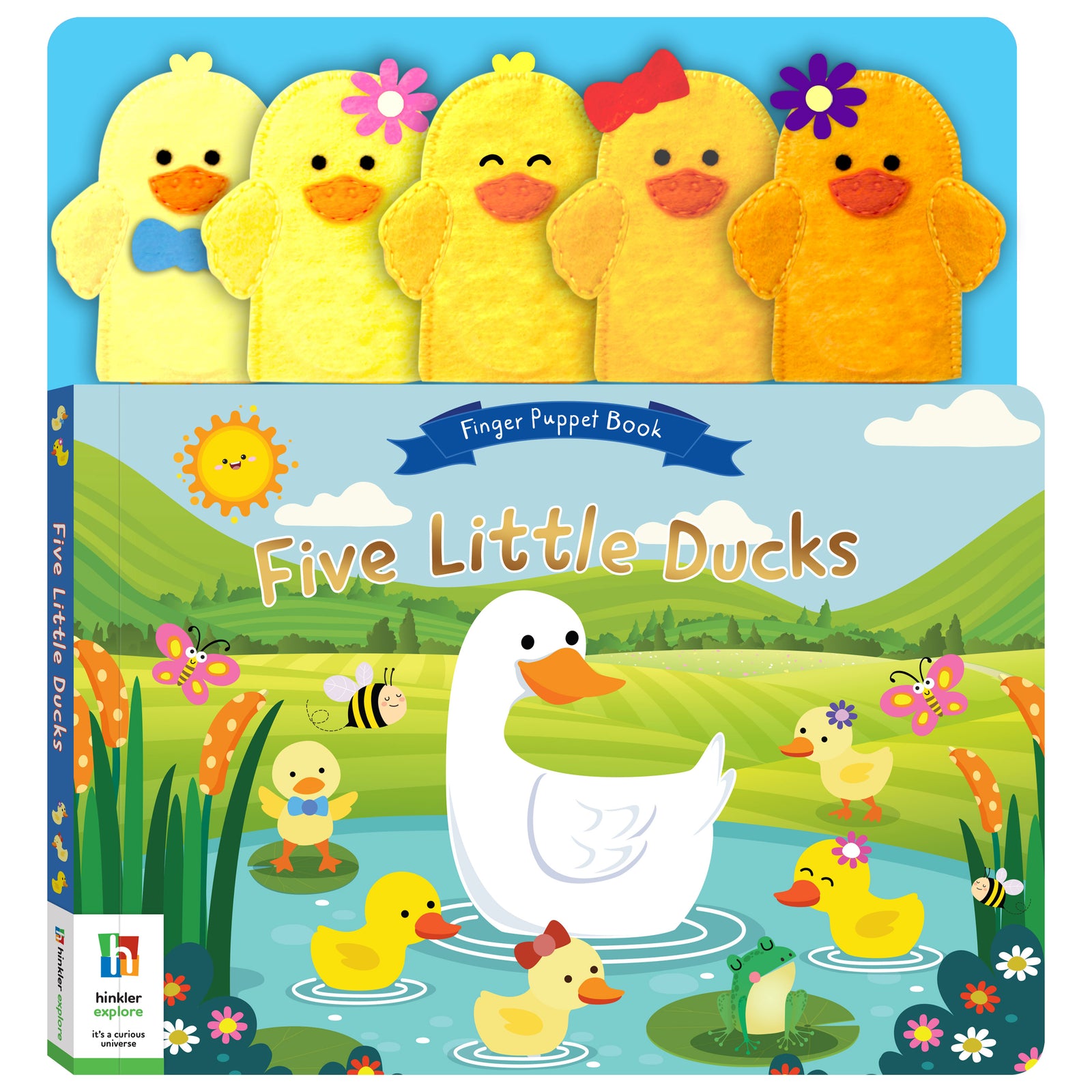 IPS- Five Little Ducks- Finger Puppet Book