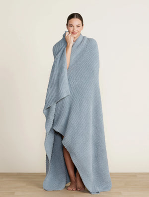Barefoot Dreams- CozyChic Ribbed Throw- 54"x72"