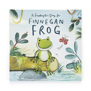Jellycat- A Fantastic Day For Finnegan Frog Book