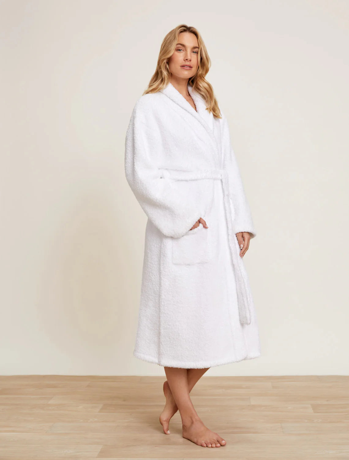 Barefoot Dreams - Cozychic Adult Robe - White