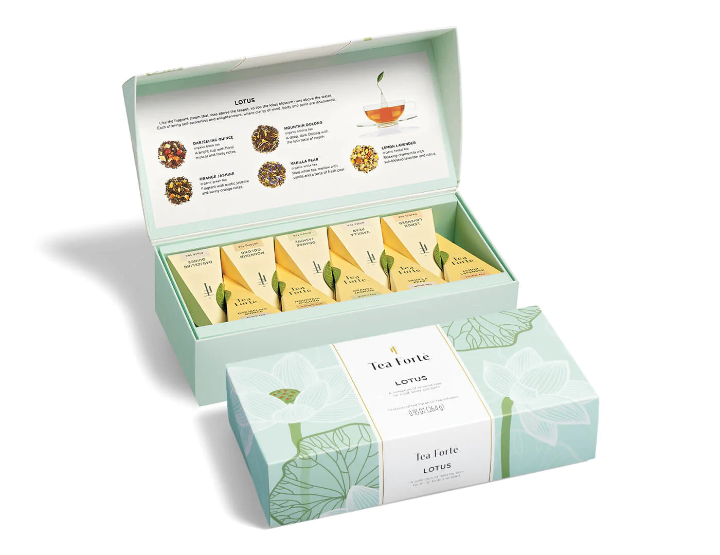 Tea Forte- Lotus Petite Presentation Box