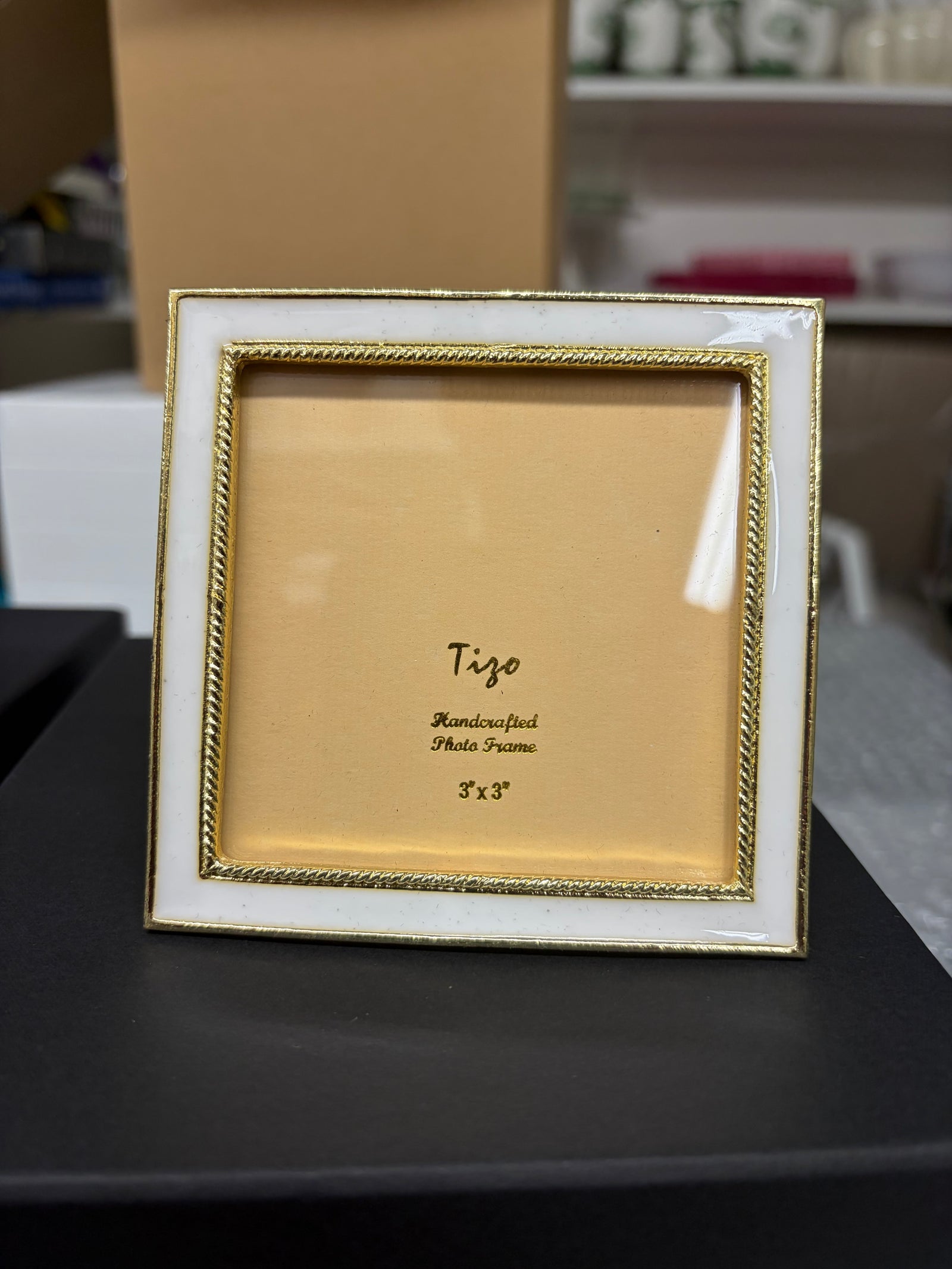 Tizo-3x3 Enamel Frame-White