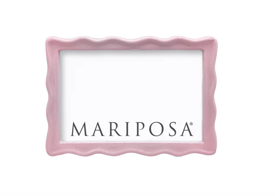 Mariposa- Wavy Pink 4X6 Frame