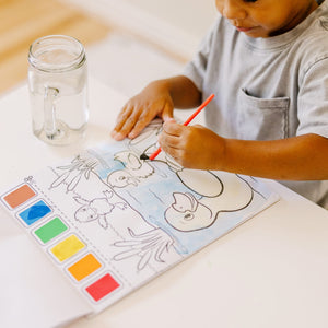 Melissa & Doug- Farm Animals Paint with Water Kid's Art Pad