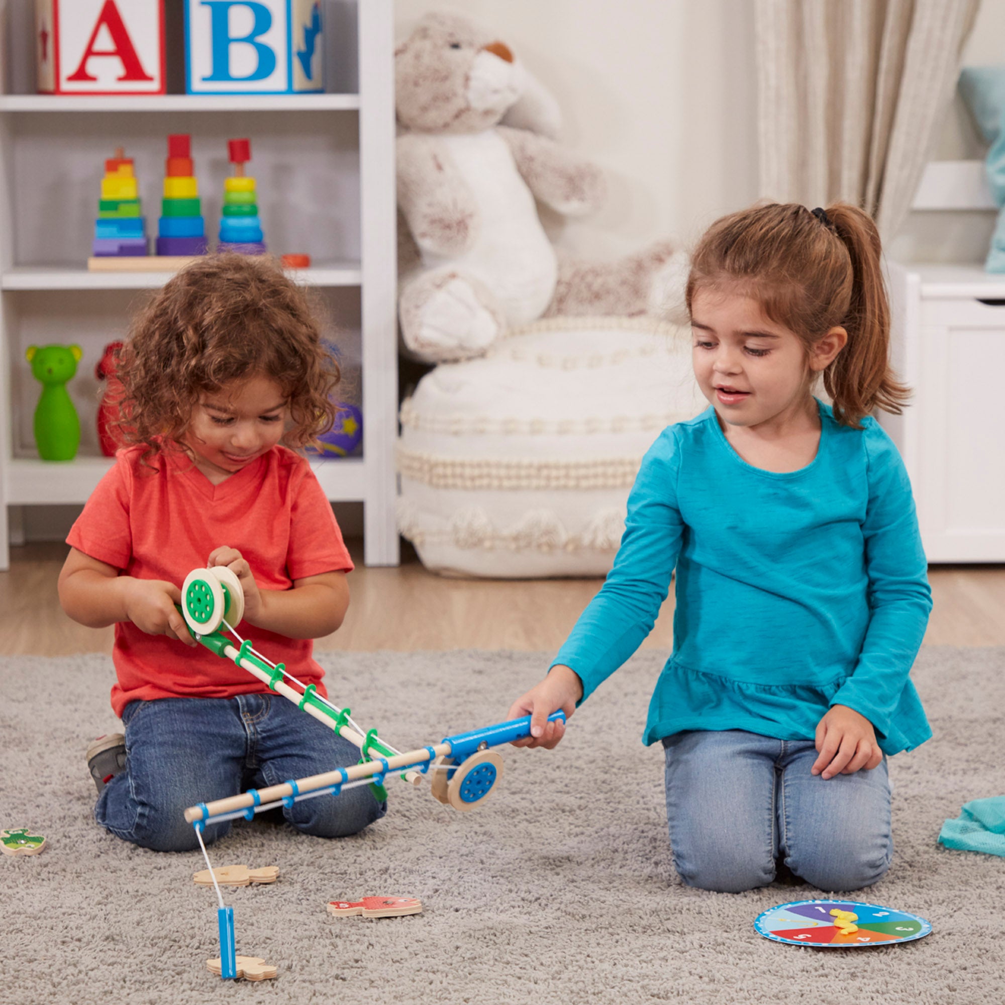 Melissa & Doug - Catch & Count Magnetic Fishing Rod Set