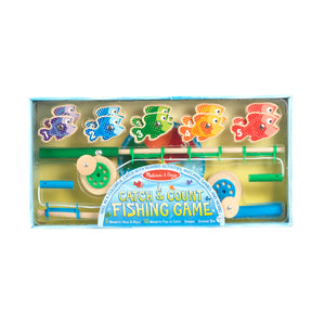 Melissa & Doug - Catch & Count Magnetic Fishing Rod Set