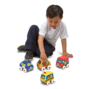 Melissa & Doug- Pull Back Vehicles Baby and Toddler Toy