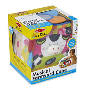Melissa & Doug - Musical Farmyard Cube Learning Toy