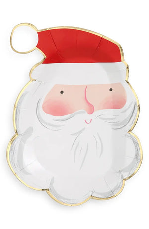 Meri Meri- Jolly Santa Plates