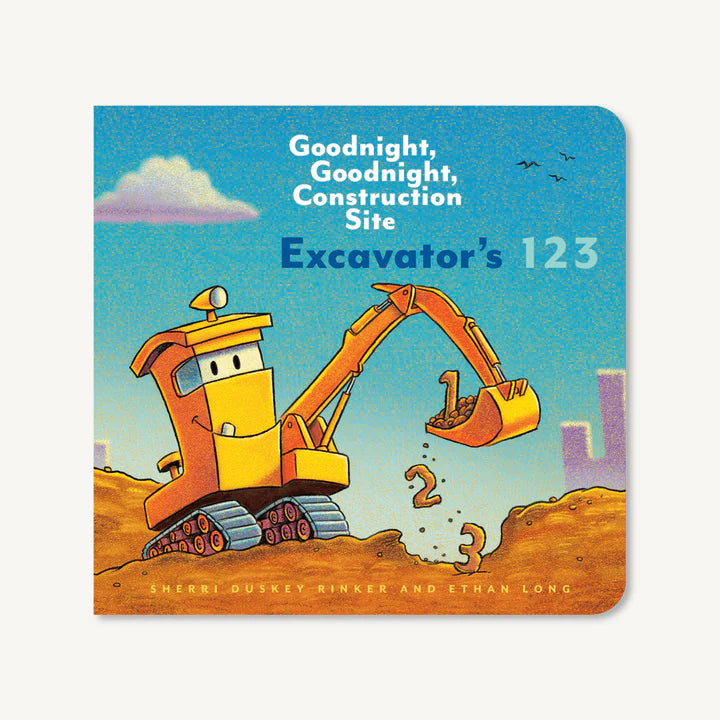 Chronicle Books- Excavator's 123 Goodnight, Goodnight, Construction Site