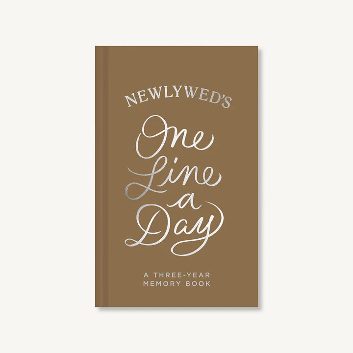 Chronicle Books- Newlywed's One Line a Day A Three-Year Memory Book