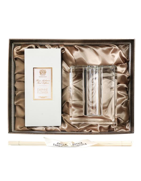 Antica Farmacista - Daphne Flower Crystal Diffuser In Gift Box w/500ml Diffuser & Reeds