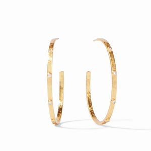 Julie Vos- Crescent Hoop Gold Extra Large