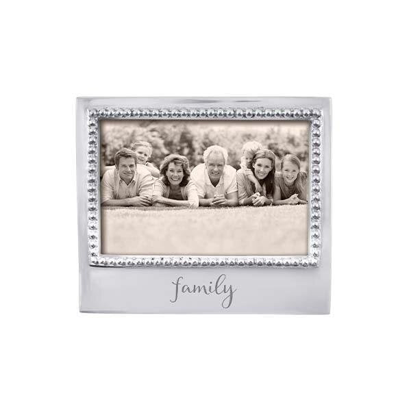 Mariposa - FAMILY Beaded 4x6 Frame