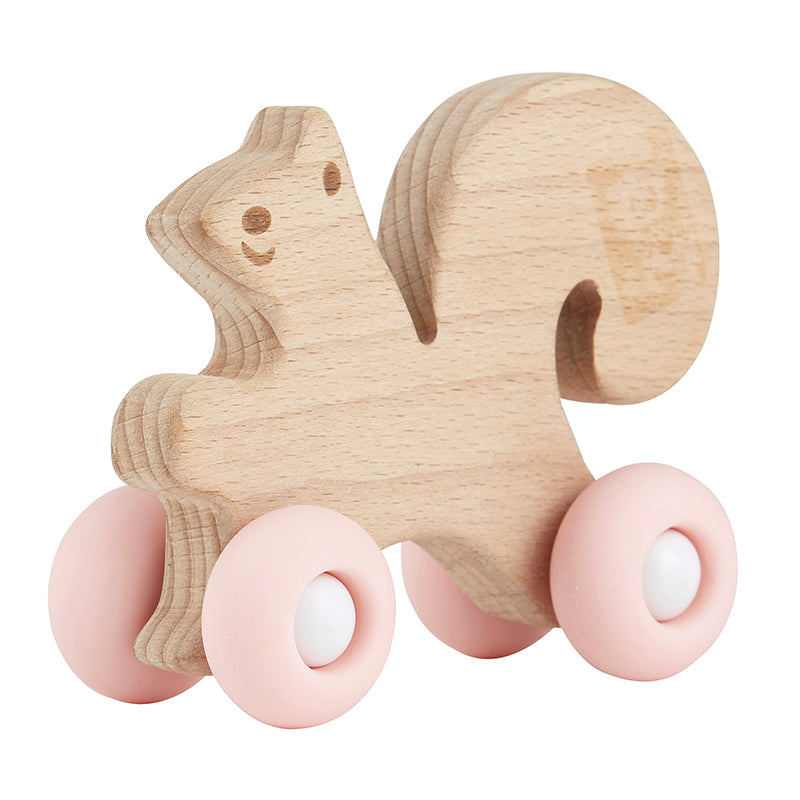 Stephen Baby - Pink Squirrel Silicone Toy