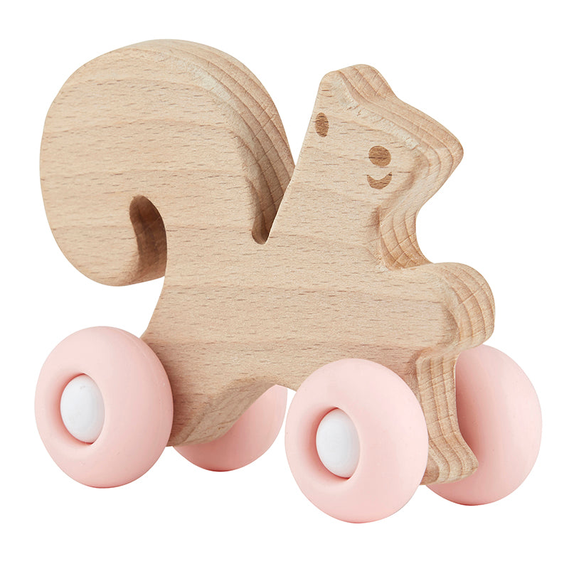 Stephen Baby - Pink Squirrel Silicone Toy