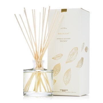 Thymes Goldleaf is one of of Thymes oldest and most popular collections.  This Thymes Goldleaf gift set features the best of the Thymes goldleft  collection
