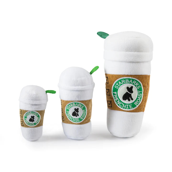 Haute Diggity Dog- Starbucks Plush Toy with Lid