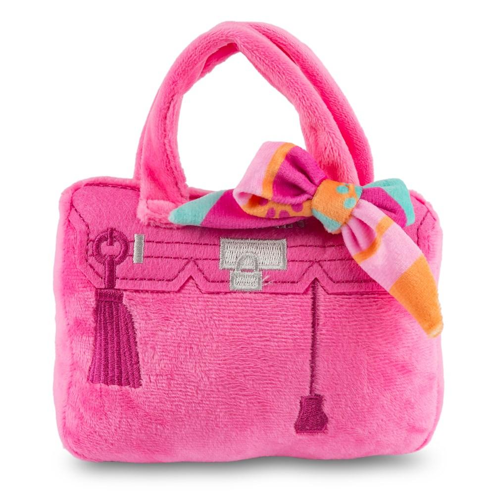 Haute Diggity Dog - Barkin Bag (Rich Bitch) - Pink w/ Scarf