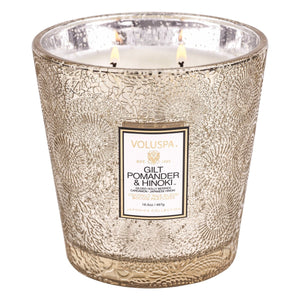 VOLUSPA -Gild Pomander &  Hinoki 2wick candle