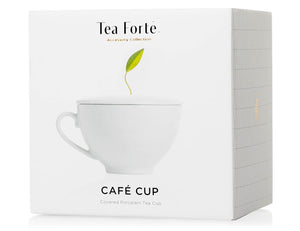 Tea Forte - Café Cup Bone White