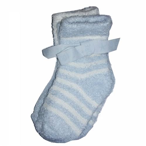 Barefoot Dreams- CCL Infant Socks 3Pack Blue Pearl
