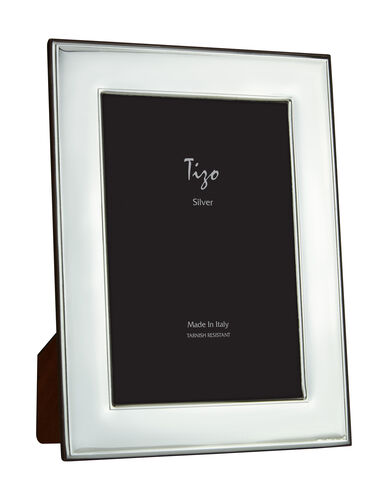 Tizo- Italian Silver Frame Plain/Smooth