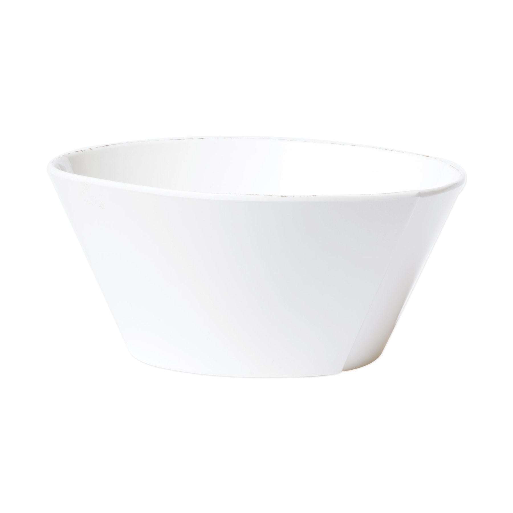 Vietri - Melamine Lastra White Stacking Cereal Bowl