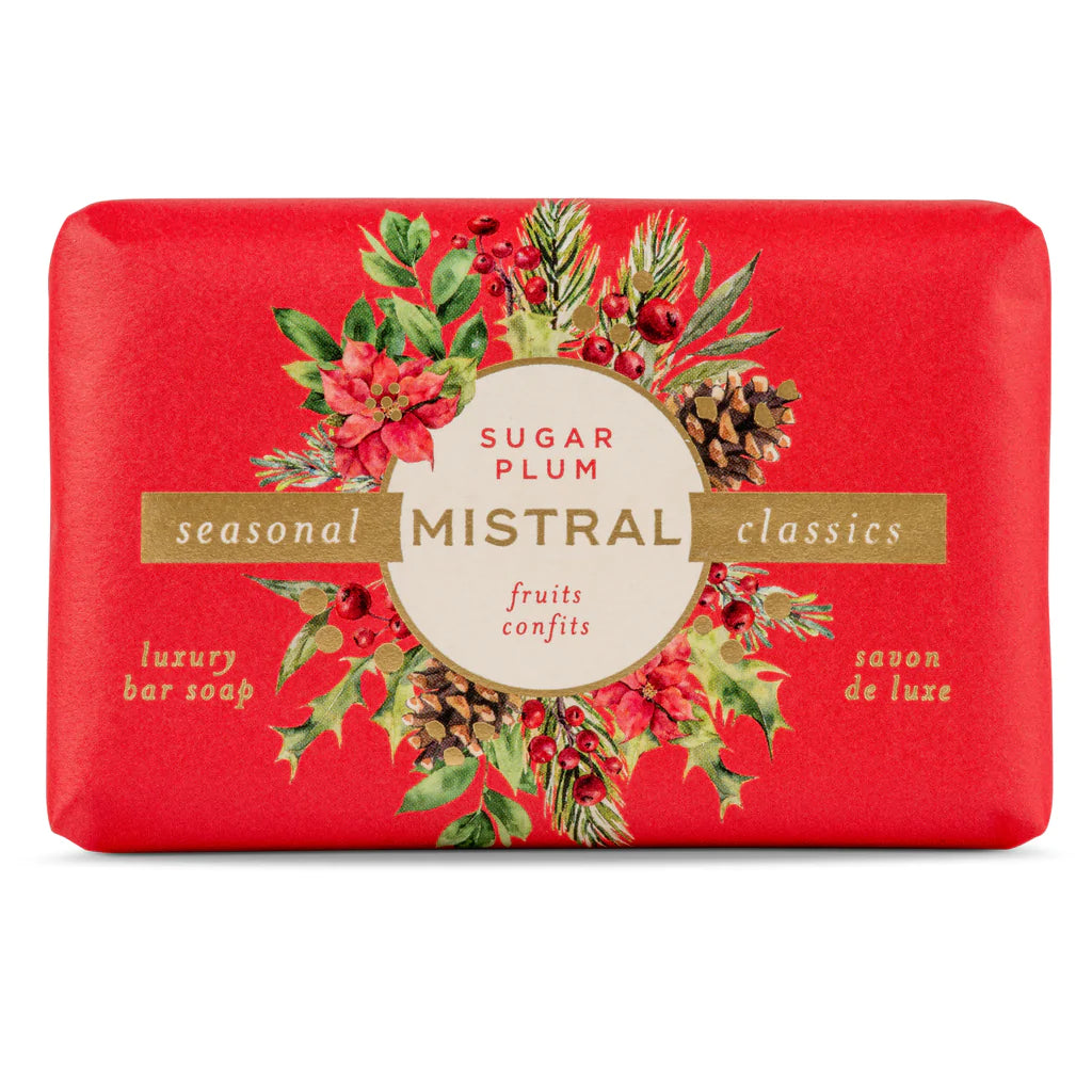 Mistral - Seasonal Classic Bar Soap Sugar Plum 7 oz