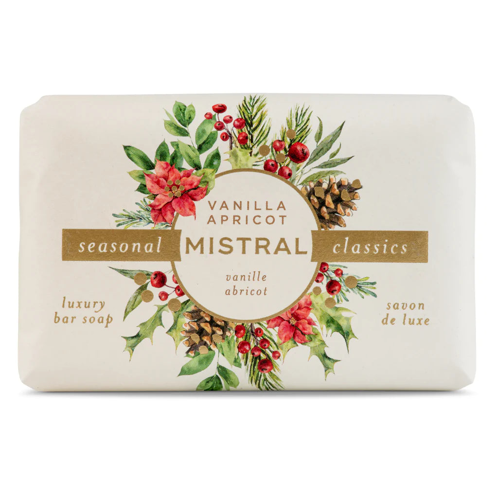 Mistral - Seasonal Classic Bar Soap Vanilla Apricot 7 oz