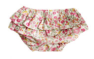 Alimrose-Ruffle Nappy Cover Medium Rose Garden