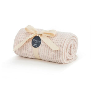Demdaco - Luxurious Baby Pink Blanket - Nursery Keepsake