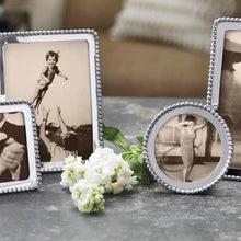 Mariposa Beaded round frame