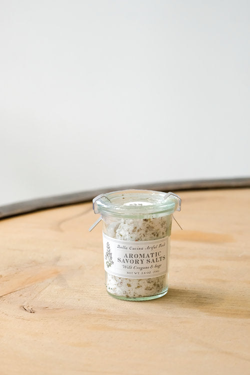 Bella Cucina- Wild Oregano & Sage Savory Salt