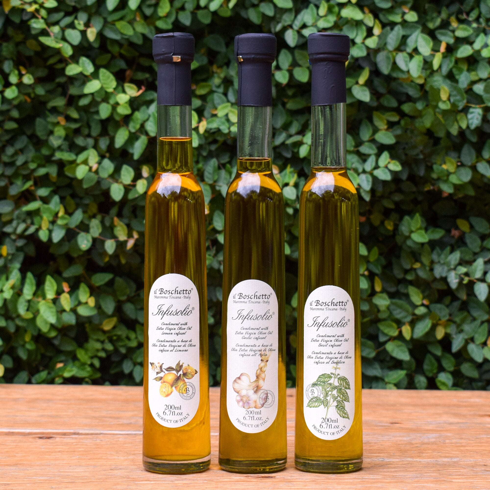 The French Farm - Il Boschetto Basil Infused Extra Virgin Olive Oil