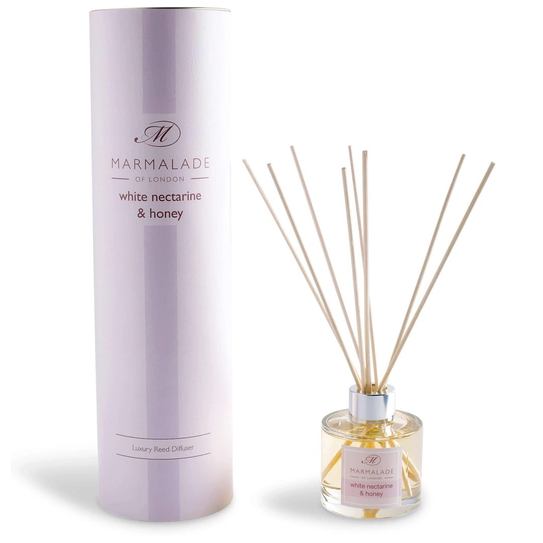 Marmalade of London - White Nectarine and Honey Reed Diffuser