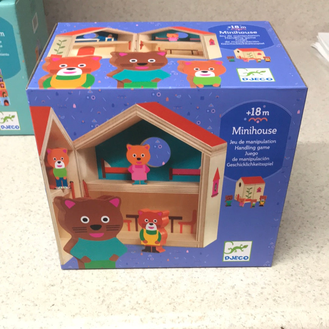 Djeco- Early Learning Minihouse
