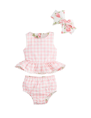 Mudpie - Rose Reversible Swimsuit - Multiple Sizes