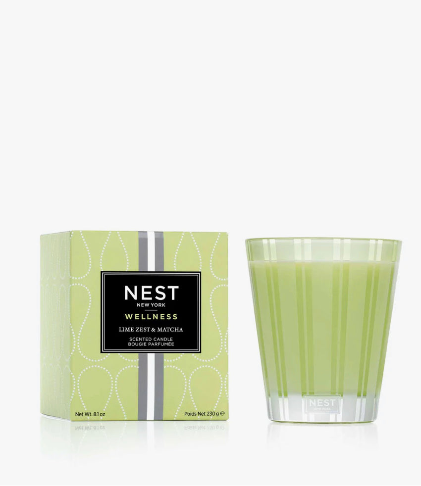 Nest - Classic Candle 8.1 oz Lime Zest & Matcha