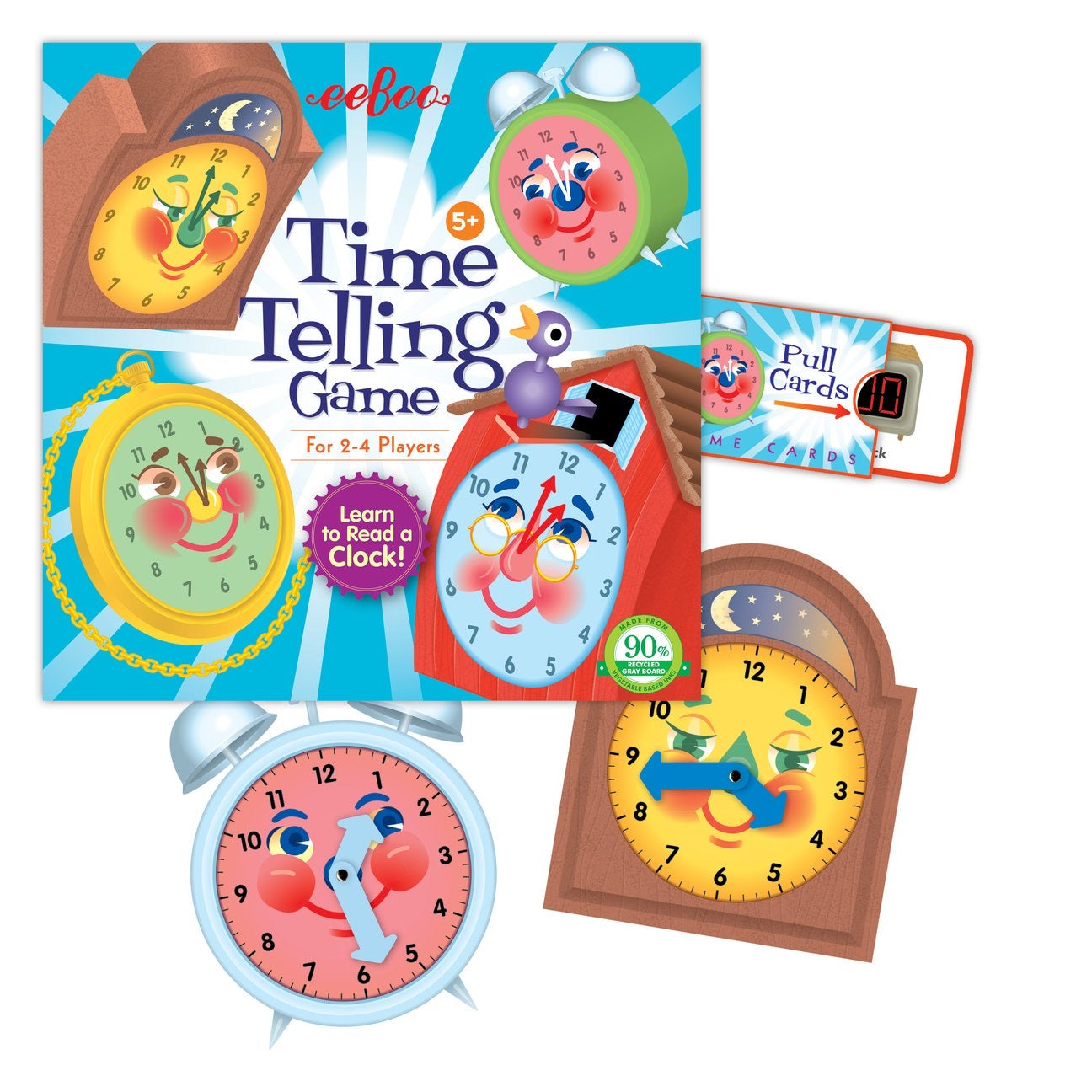 Eeboo - Time Telling Game