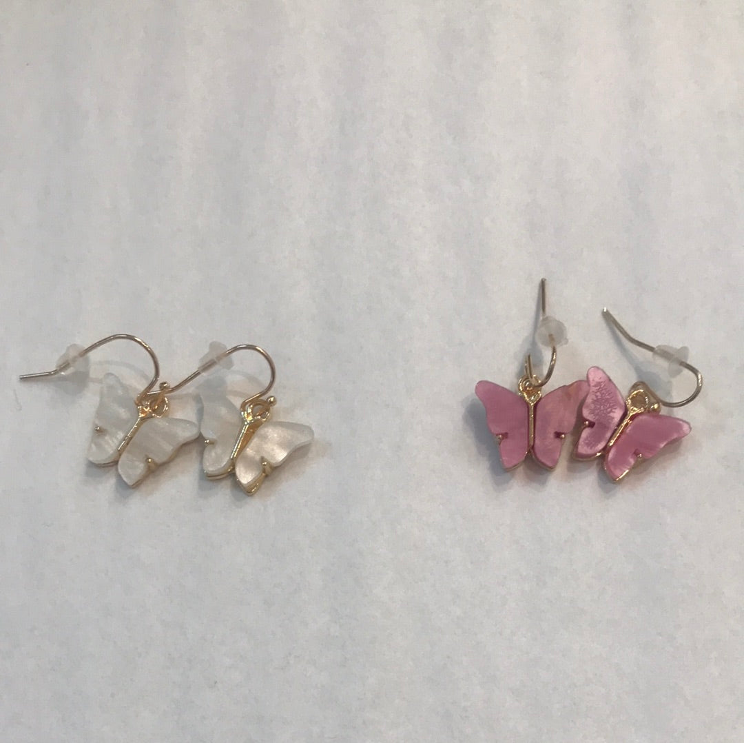 CW-Butterfly earrings