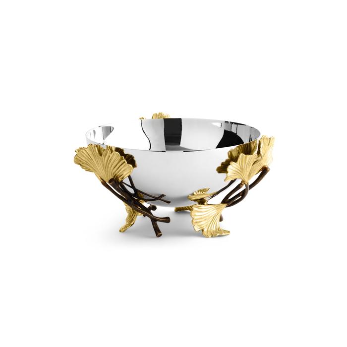 Michael Aram- Gold Ginkgo Small Bowl